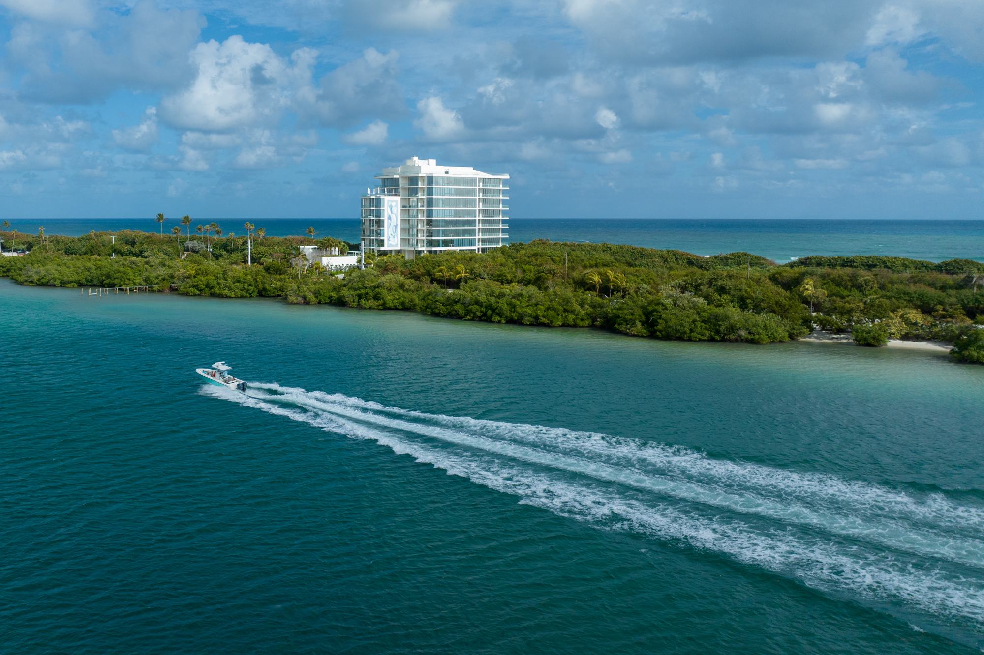 A boat on the Intracoastal