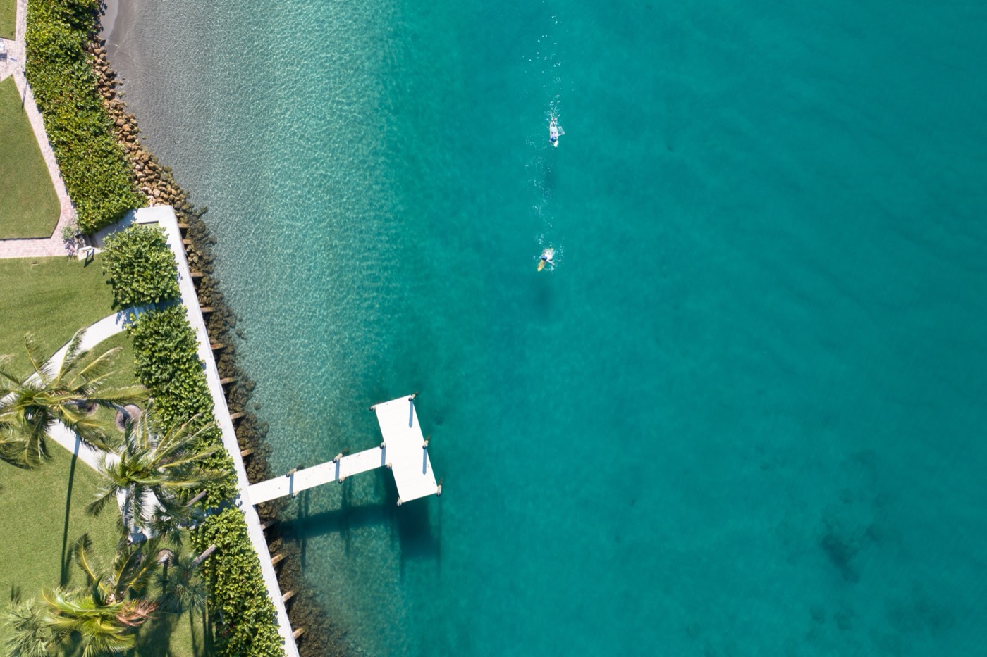 A dock on the Intracoastal